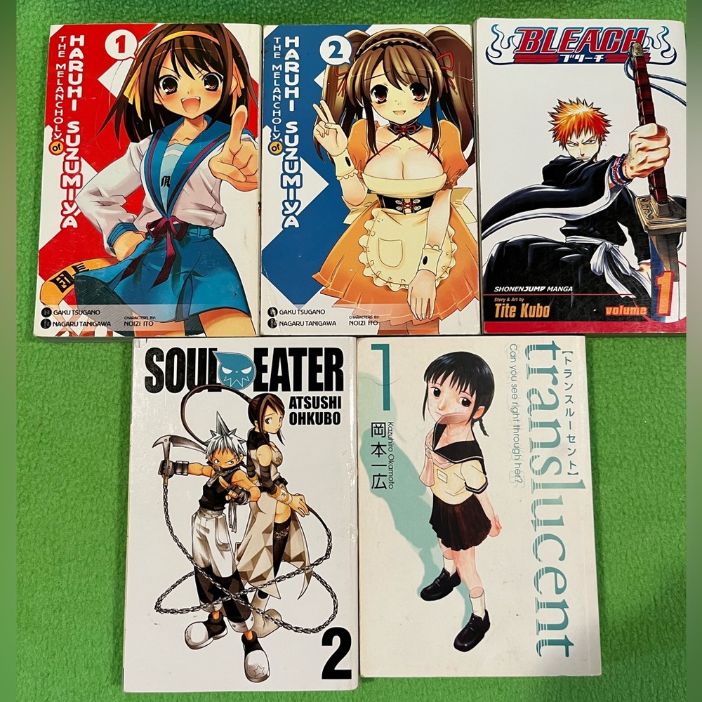 Manga Comics Haruhi Suzumiya Atsushi Ohkubo Kazuhiro Okamoto